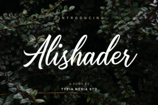 Alishader: The Elegant Script Handwritten Font for Modern Branding