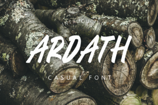 Ardath Typeface: A Casual Sans Serif for Modern Web Design