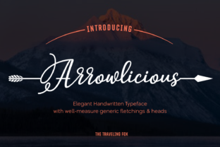 Arrowlicious Font Review: A Bohemian Script for Brand Identity