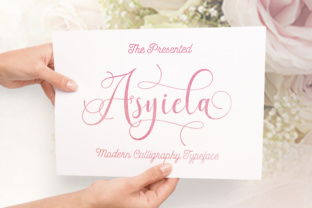 Asyiela: A Modern Script Font for Elegant Web Design
