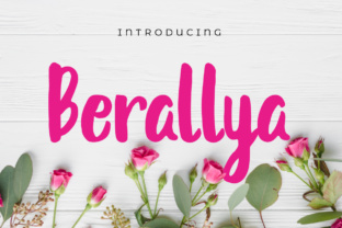 Berallya: The Playful Brush Font for Modern Brand Identity