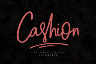 Cashion: The Handwritten Script Font for Elegant Branding