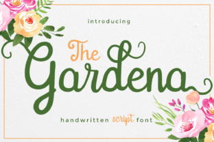 Gardena Script Font for Elegant Editorial Design