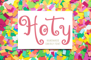 Hoty: The Elegant Script Handwritten Font for Modern Editorial Design