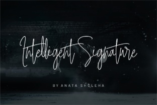 Intelligent Signature: A Handwritten Font for Luxury Branding