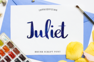 Juliet Typeface: Modern Script for Handmade Branding