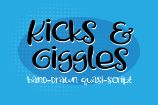 Kicks and Giggles: The Playful Display Font for Scroll-Stopping Social Media Graphics