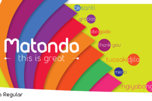 Matondo Regular: The Elegant Sans Serif for Modern Editorial Design