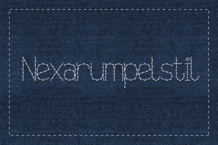 Nexarumpelstil: The Hand-Stitched Decorative Font for Authentic Branding