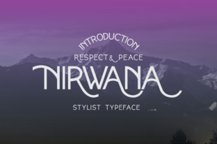 Nirwana Typeface: A Modern Sans Serif for Handmade Branding