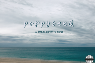 Poppy Seed Font: A Curly Handwritten Typeface for Digital Branding