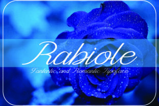 Rabiole: A Modern Script Handwritten Font for Editorial Design