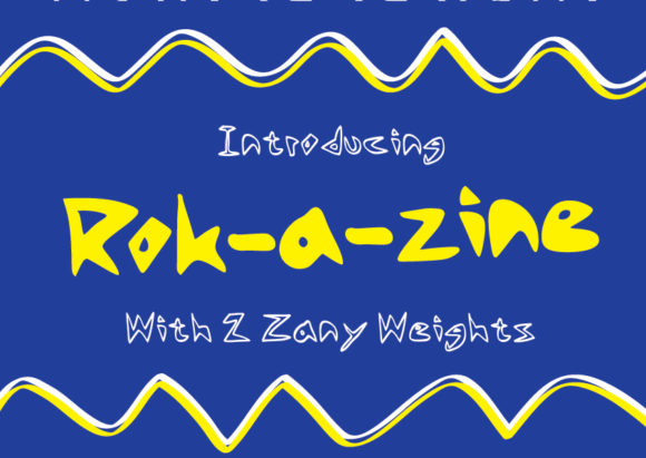 Rok-a-zine: The Handwritten Script Font for Gritty Digital Branding
