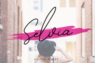 Selvia: The Script Handwritten Font for Romantic Branding