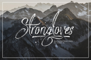 Strongloves: The Hipster Script Handwritten Font for Editorial Design
