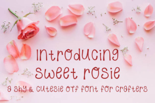 Sweet Rosie: The Script Handwritten Font for Polished Brand Visuals