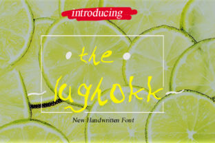 The Lughokk: A Fun Script Handwritten Font for Modern Campaigns