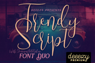 Trendy Script Font Review for Modern Campaign Design