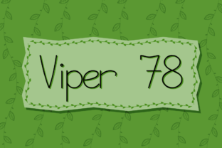 Viper 78: The Handwritten Sans Serif Font for Modern Digital Branding