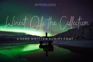 Winest off the Collection: A Script Handwritten Font for Boutique Branding